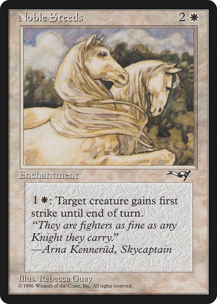 Noble Steeds (ALL-141)  - Alliances