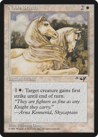 Noble Steeds (ALL-141)  - Alliances
