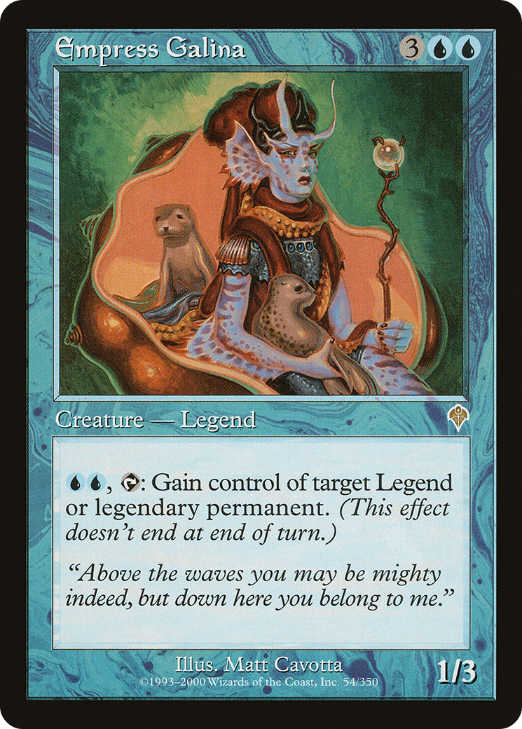 Empress Galina (INV-054)  Foil - Invasion