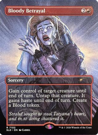 Bloody Betrayal (SLD-7102)  - Secret Lair Drop Series