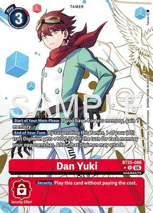 Dan Yuki (Alternate Art) (BT25-086) - Dual Revolution Foil