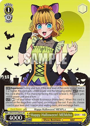 Happy Halloween! MEMcho (SR) (OSK/S121-E007S SR) - [OSHI NO KO] Vol.2