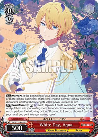 White Day, Aqua (OSK/S121-E039 U) - [OSHI NO KO] Vol.2