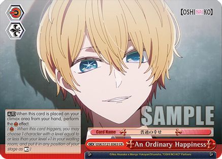 An Ordinary Happiness (OSK/S121-E063 CR) - [OSHI NO KO] Vol.2