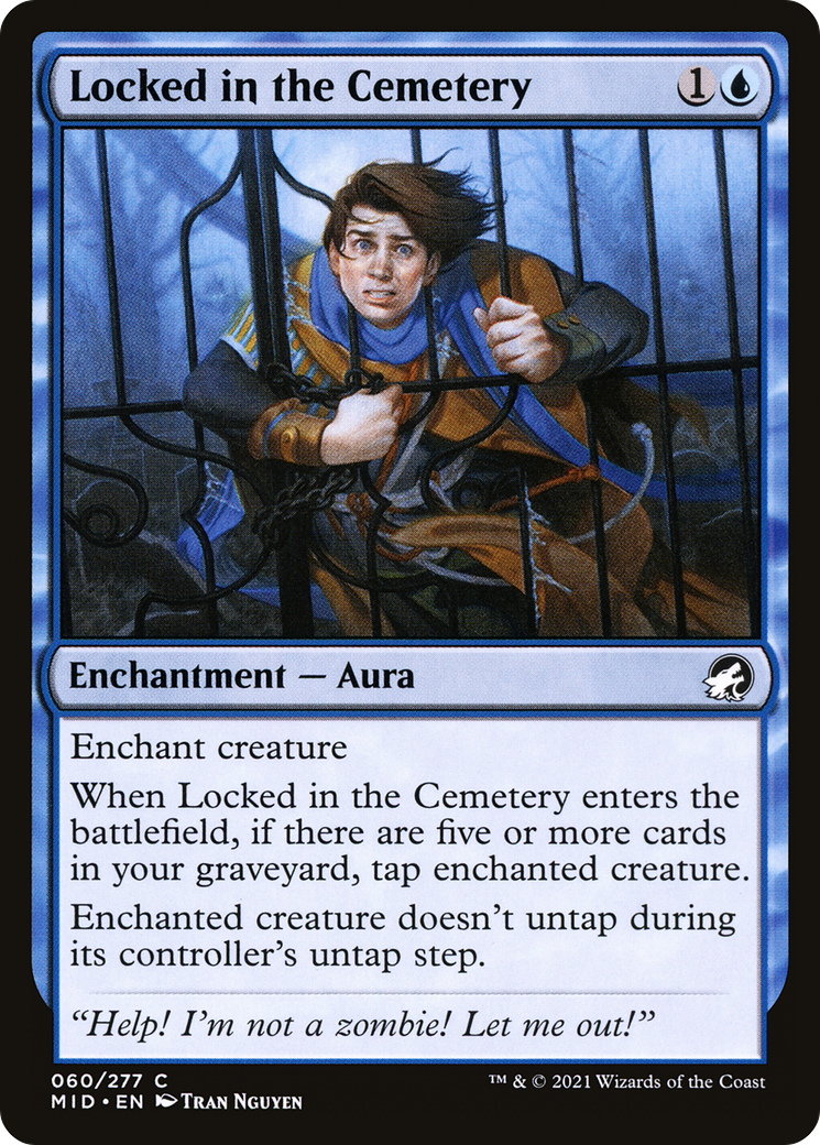 Locked in the Cemetery (MID-060)  - Innistrad: Midnight Hunt
