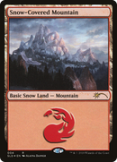 Snow-Covered Mountain (4) (SLD-004)  Foil - Secret Lair Drop