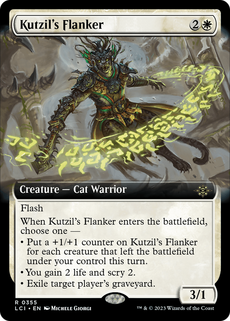 Kutzil's Flanker (Extended Art) (LCI-355)  - The Lost Caverns of Ixalan: (Extended Art)
