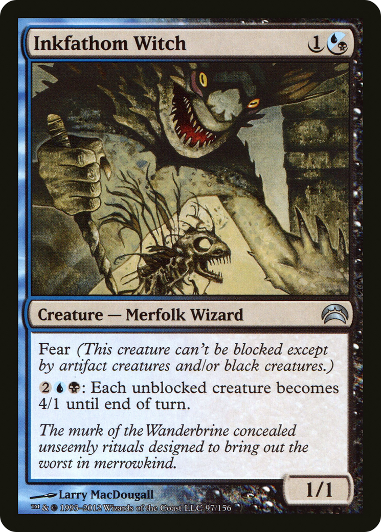 Inkfathom Witch (PC2-097)  - Planechase 2012