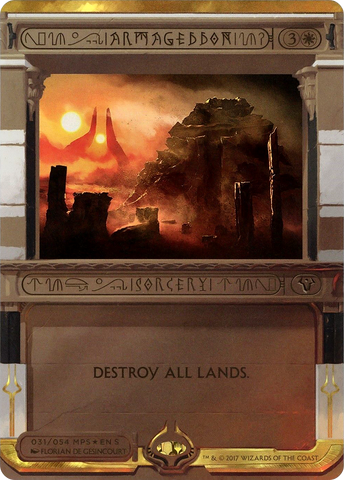 Armageddon (MPS2-031)  Foil - Amonkhet Invocations (Borderless)