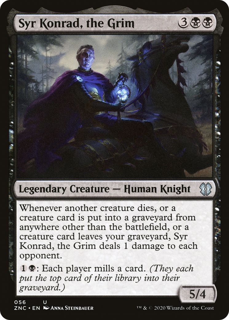 Syr Konrad, the Grim (ZNC-056)  - Zendikar Rising Commander