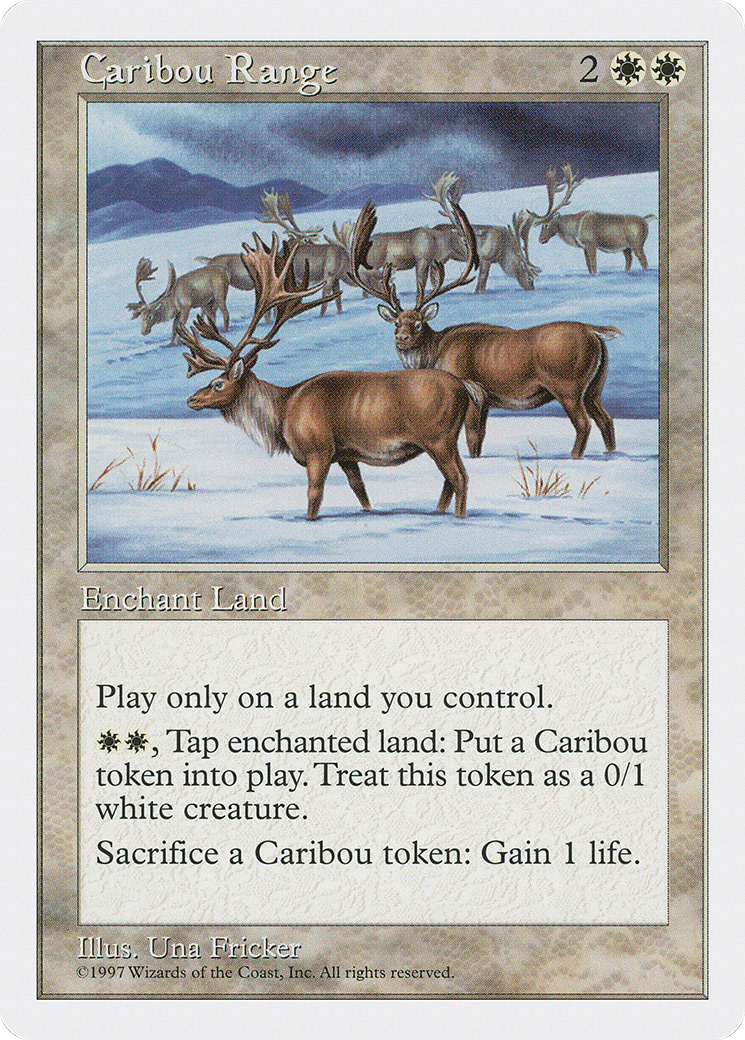 Caribou Range (5ED-)  - Fifth Edition