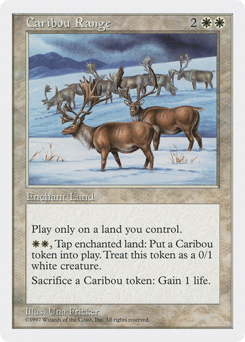Caribou Range (5ED-)  - Fifth Edition