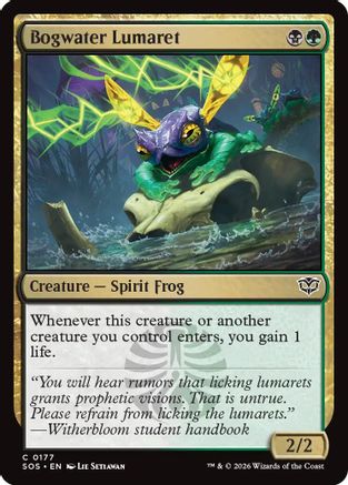 Bogwater Lumaret (SOS-177)  - Secrets of Strixhaven