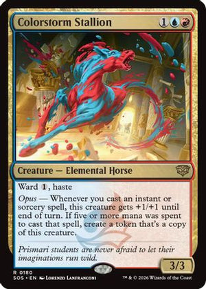 Colorstorm Stallion (SOS-180)  - Secrets of Strixhaven