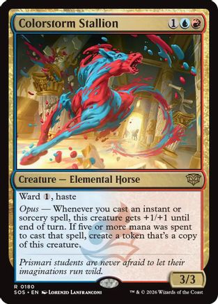 Colorstorm Stallion (SOS-180)  - Secrets of Strixhaven