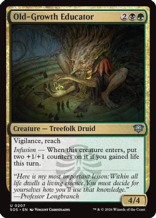 Old-Growth Educator (SOS-207)  - Secrets of Strixhaven