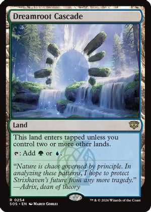 Dreamroot Cascade (SOS-254)  Foil - Secrets of Strixhaven
