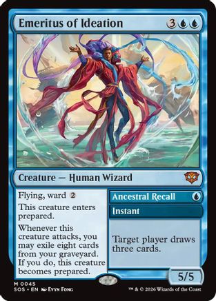 Emeritus of Ideation (SOS-045)  - Secrets of Strixhaven