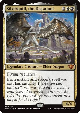 Silverquill, the Disputant (SOS-226)  Foil - Secrets of Strixhaven