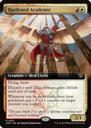 Hardened Academic (Extended Art) (SOS-351)  - Secrets of Strixhaven