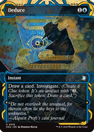 Deduce (SOA-016)  Foil - Secrets of Strixhaven: Mystical Archive
