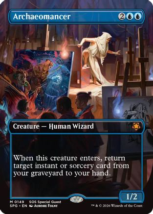 Archaeomancer (Borderless) (SPG-149)  - Special Guests