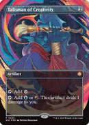 Talisman of Creativity (Borderless) (SOC-429)  Foil - Commander: Secrets of Strixhaven