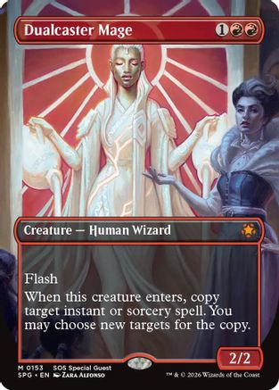 Dualcaster Mage (Borderless) (SPG-153)  - Special Guests