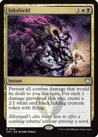 Inkshield (SOC-316)  - Commander: Secrets of Strixhaven