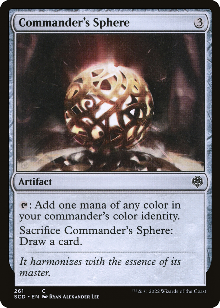 Commander's Sphere (SCD-261)  - Starter Commander Decks