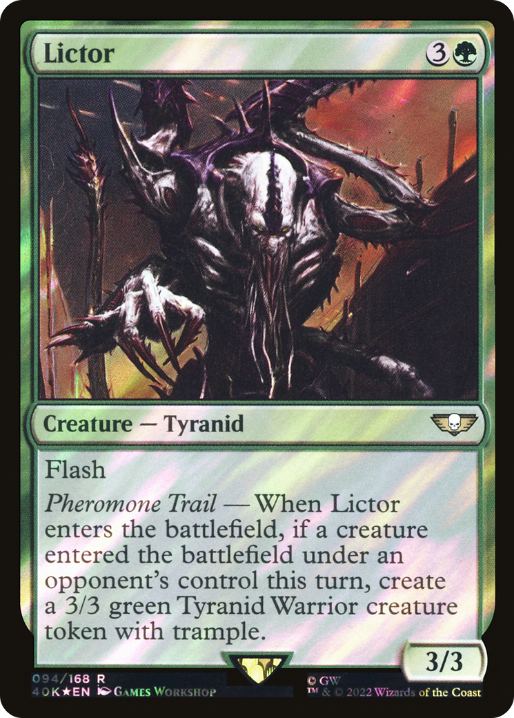 Lictor (Surge Foil) (40K-094)  Foil - Warhammer 40,000 Commander