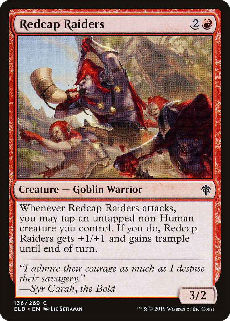 Redcap Raiders (ELD-136)  - Throne of Eldraine
