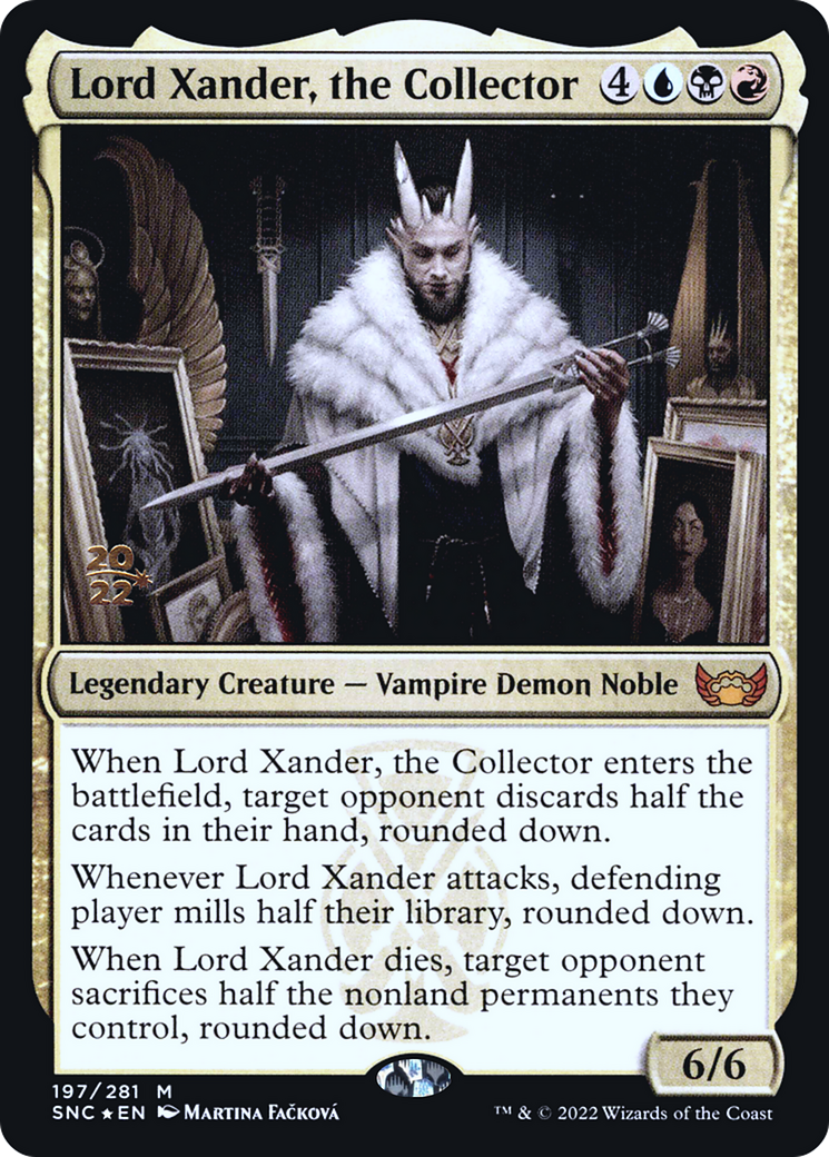 Lord Xander, the Collector [Streets of New Capenna Prerelease Promos]