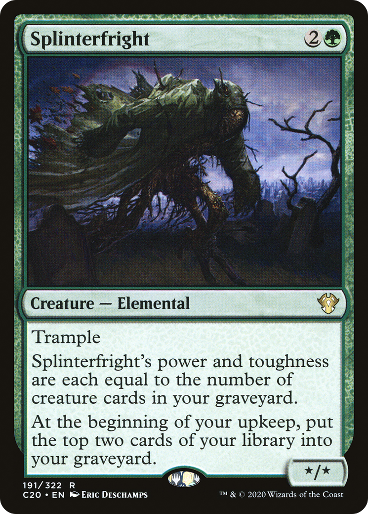 Splinterfright (C20-191)  - Commander 2020