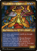 Najal, the Storm Runner (Textured Foil) (DMU-348)  Foil - Dominaria United: (Showcase)