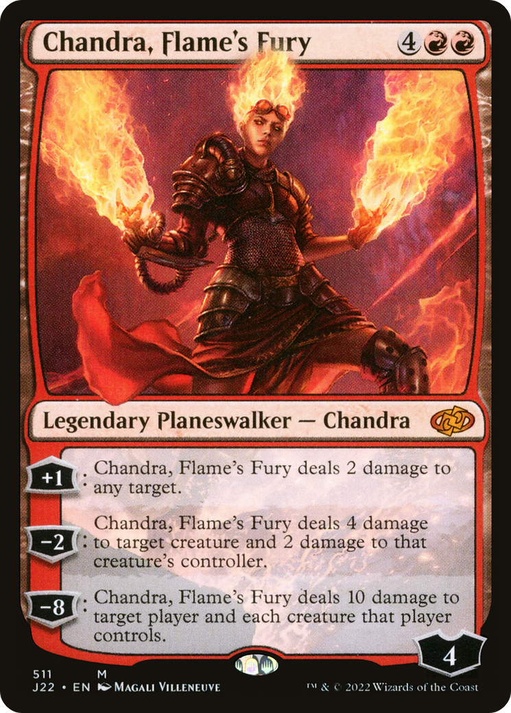 Chandra, Flame's Fury (J22-511)  - Jumpstart 2022