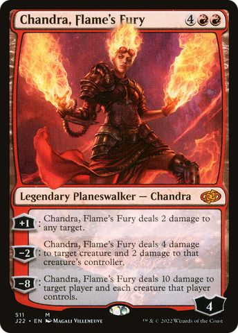 Chandra, Flame's Fury (J22-511)  - Jumpstart 2022