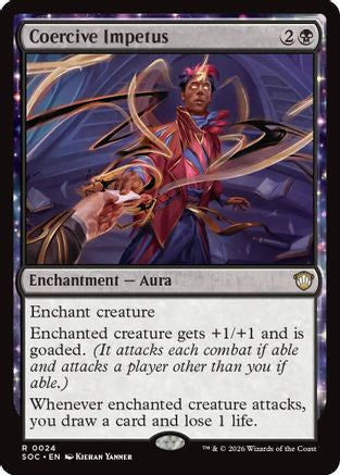 Coercive Impetus (SOC-024)  - Commander: Secrets of Strixhaven