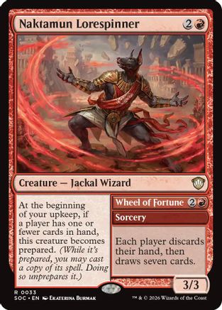 Naktamun Lorespinner (SOC-033)  - Commander: Secrets of Strixhaven