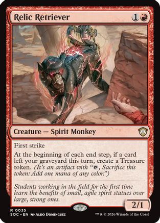 Relic Retriever (SOC-035)  - Commander: Secrets of Strixhaven