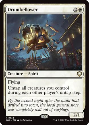 Drumbellower (SOC-143)  - Commander: Secrets of Strixhaven