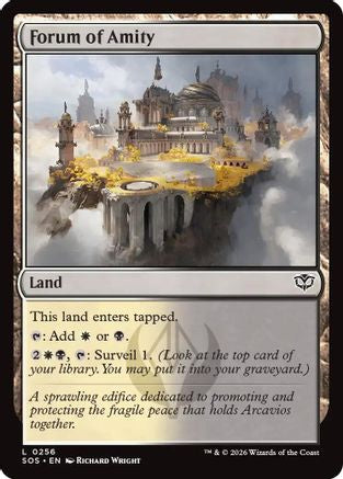 Forum of Amity (SOS-256)  - Secrets of Strixhaven
