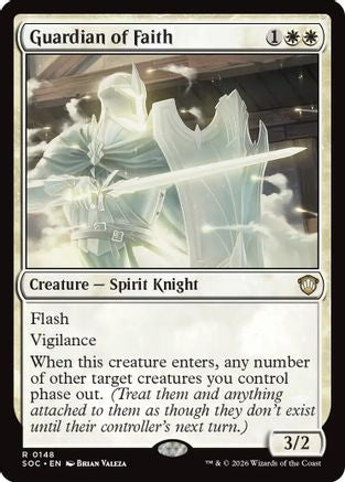 Guardian of Faith (SOC-148)  - Commander: Secrets of Strixhaven