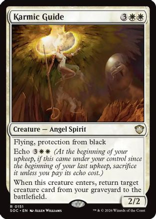 Karmic Guide (SOC-151)  - Commander: Secrets of Strixhaven