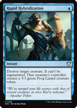 Rapid Hybridization (SOC-198)  - Commander: Secrets of Strixhaven