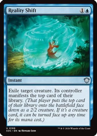 Reality Shift (SOC-199)  - Commander: Secrets of Strixhaven