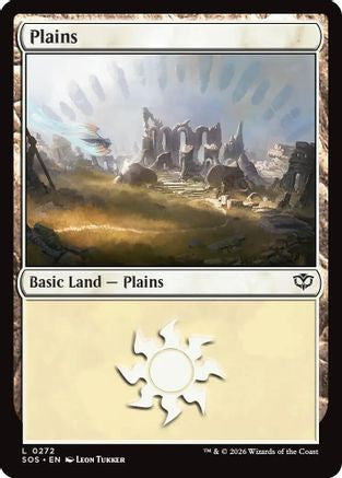 Plains (0272) (SOS-272)  - Secrets of Strixhaven