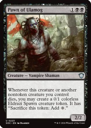 Pawn of Ulamog (SOC-223)  - Commander: Secrets of Strixhaven