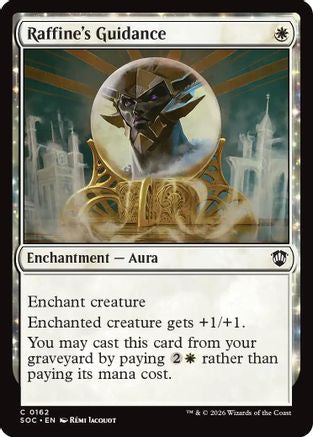 Raffine's Guidance (SOC-162)  - Commander: Secrets of Strixhaven