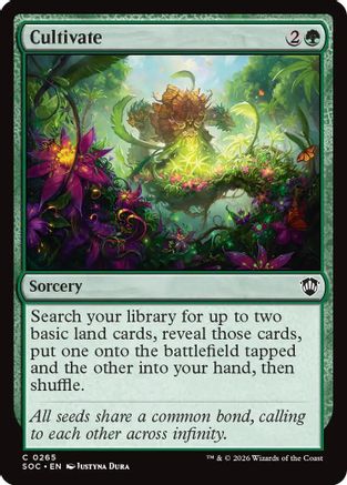 Cultivate (SOC-265)  - Commander: Secrets of Strixhaven